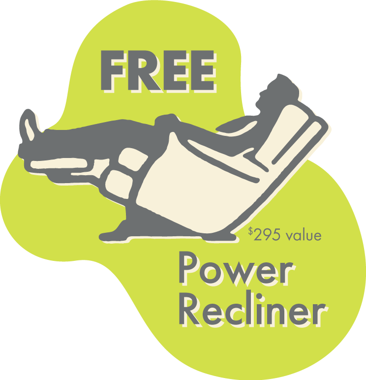 Free Power Recliner, $295 value
