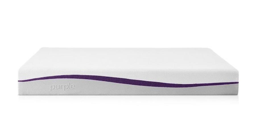 Side view of The Purple Mattress